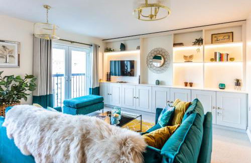 Chic, immaculate Warwick apartment sleeps 4,2 bathrooms, free private parking, easy walk to Warwick, canal-side pub on doorstep - perfect for family breaks, the races or work stays - Foto 2