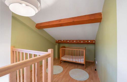 Le Cerf, chalet cocooning avec piscine et billard - Foto 17