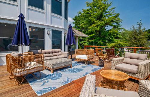 Luxe Coastal Estate Tennis, Beach, Firepit, View - Foto 25