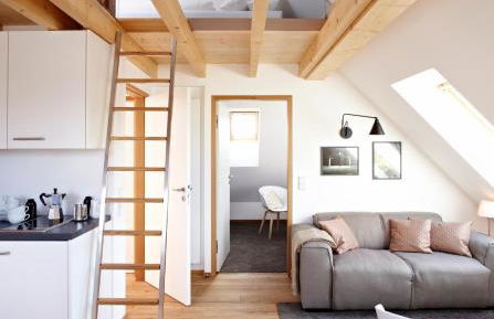 KönigsSCHLAF No7 - Dachwohnung mit Galerie im Herzen von Konstanz - Foto 6