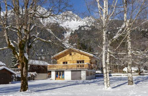 Cyclamens - Cosy Chalet 500m Flegere Cheminee Vue Garage - Foto 25