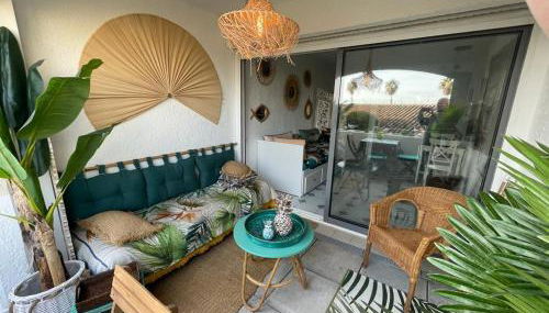 Studio with balcony in Antibes with AC - Foto 4