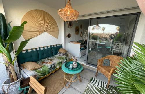 Studio with balcony in Antibes with AC - Foto 4