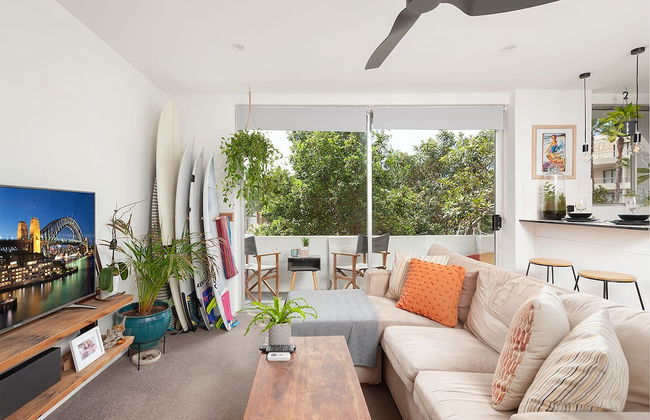 Surf Side Oasis with Balcony near Beach - Photo 1