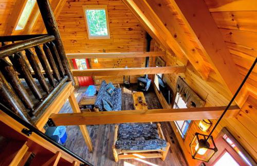 BC Log cabin with private beach river fire pit AC wifi onsite trails ski slope views - Foto 74