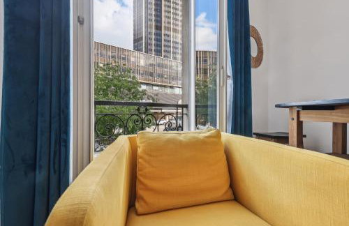 Paris Elegant 1BR, AC, Metro 2min, Montparnasse Tower - Foto 2