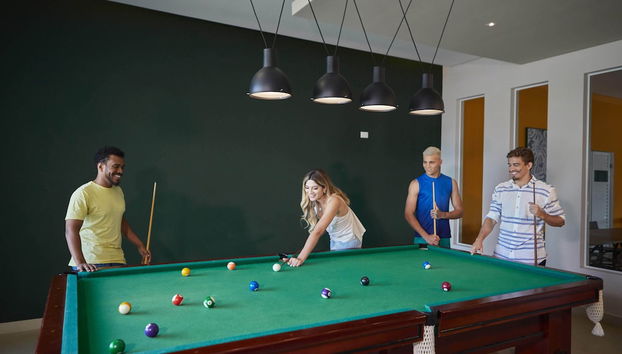 Zona de estar del vestíbulo