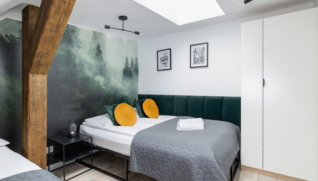 Kościuszki With A/C Katowice by Renters - Foto 3, Habitación