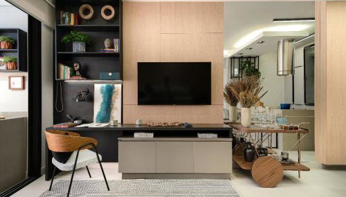 Flat de Luxo Decorado, com Lava Louças - Foto 2