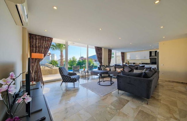 Villa Lumiere 1, Located in the Kızıltaş Area of Kalkan, 8 Guests - Foto 7