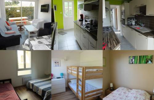 BAIE MT ST MICHEL , JULLOUVILLE , VILLA Caprice Rdc , 50 m Mer ,7 pers , Prés Plage DDAY - Foto 24