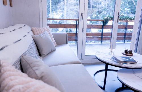 Studio cabine Au Loup Blanc avec vue Mont Blanc - Foto 23