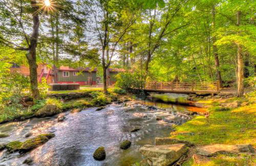 Cozy and Secluded Cabin with a Fireplace in the Poconos Mountains of Pennsylvania - Foto 18