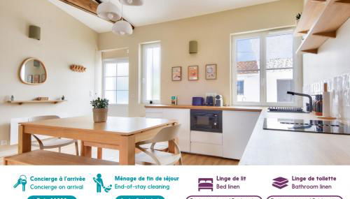 Coup de coeur - 200m plage - 6 adultes - 4 enfants - Foto 4