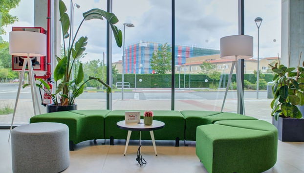 Sala de estar do lobby