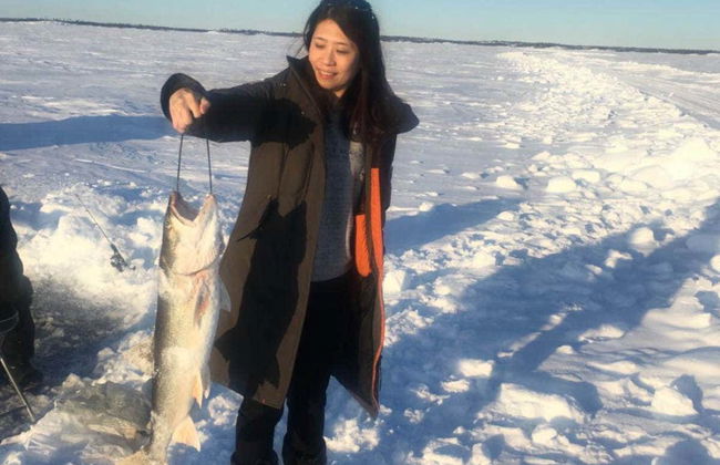 Pêche sur glace à Great Slave Lake - Photo 8
