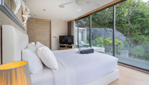 Open Hill View 3BR Natural Park Villa 1 - Foto 2, Habitación