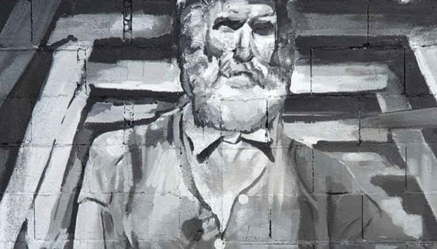 Un graffiti che rappresenta lo spirito del luogo