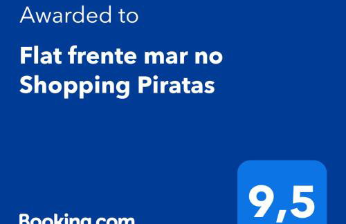 Flat frente mar no Shopping Piratas , com estacionamento - Foto 3
