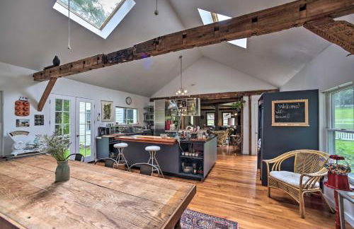 Game Room and Fire Pit Peaceful Catskills Farmhouse - Photo 22