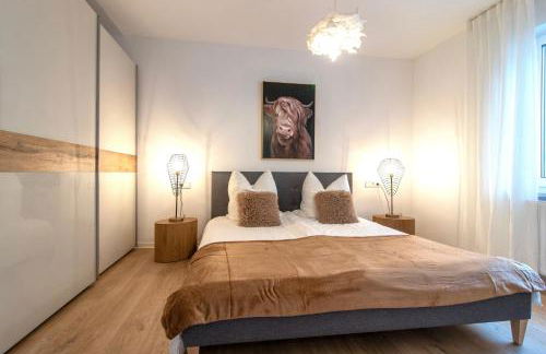 Stilvolles City-Apartment I WLAN l Küche I Zentral I 8P - Foto 27