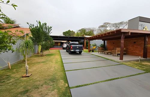 Recanto Sabiá, Área gourmet climatizada, piscina - Foto 72