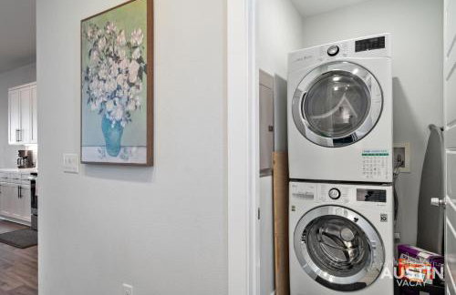 Walk to BBQ and Dog Park 2BR2BA Gym Workspace and WiFi by AustinVacay - Foto 37