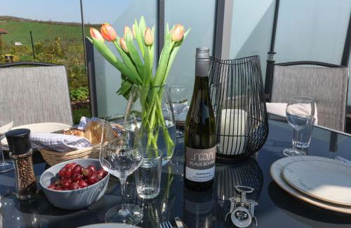 WEINQUARTIER Bad Kösen 65 qm Küche Parkplatz Terrasse Weinbergsblick - Foto 35