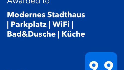 Modernes Stadthaus 100qm Parkplatz Bad&Dusche Küche - Foto 3