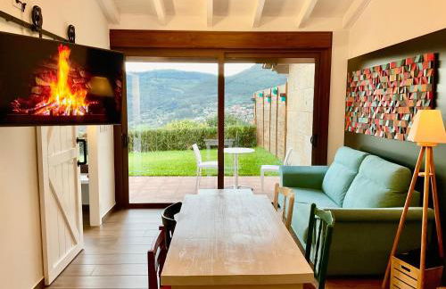Casa nueva en Vigo Rural Mos con Jacuzzi y chimenea - Foto 5