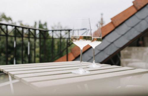 Appartement Residenz Panorama - Einzigartiges Loft im Herzen von Würzburg mit 2 Balkonen und Panorama-Aussicht! - Foto 14