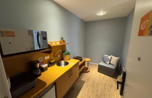 Conforto e Praticidade Apartamento até 3 no Batel - Foto 1