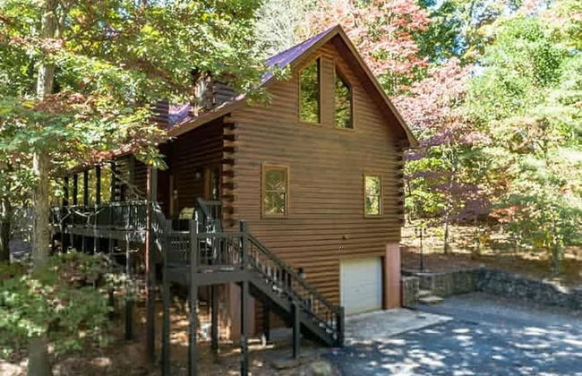 Spacious Luxury Lake Blue Ridge Forest Cabin an spa - Foto 52