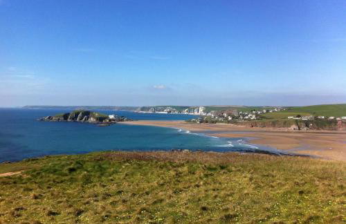 9 The Downs, Thurlestone, South Devon on the coastal footpath overlooking Burgh Island - Foto 5