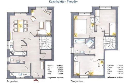 Kanalkajüte Theodor - Photo 30