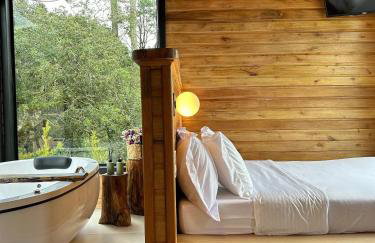 Chalés incríveis com banheira de hidromassagem e vista encantadora - Photo 126