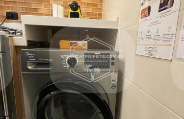 Flat Perfeito Flat Amarilis em Riviera São Lourenço com café da manhã e enxoval completo toalhas praia e piscina com trocas - Foto 80