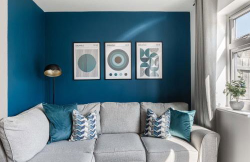 Caboose Stays - Bury St Edmunds - Modern 4 Bed townhouse close to centre and major transport links - Fast Wifi - Parking - Business and Contractors - Foto 4