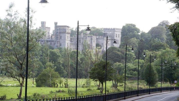 Vistas del castillo de Lismore