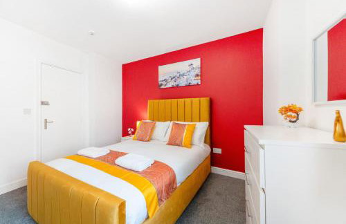 NEW! Stylish 5-Bed Apartment in Stockton-on-tees by Stay With Us, Perfect for Contractors & Large Groups, FREE Parking! - Foto 9