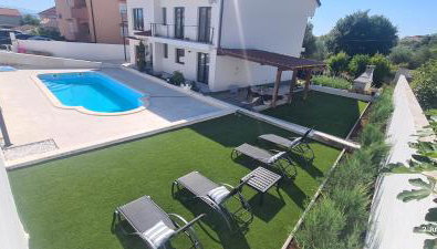 Apartman Ana with POOL - Foto 1, Garden, sunbed, Garden view