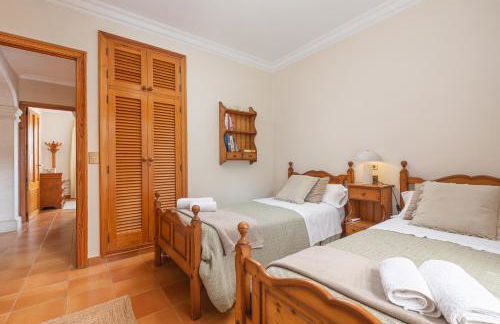 Villa Teix de Bonaire para 10, jardines y vista mar - Foto 34