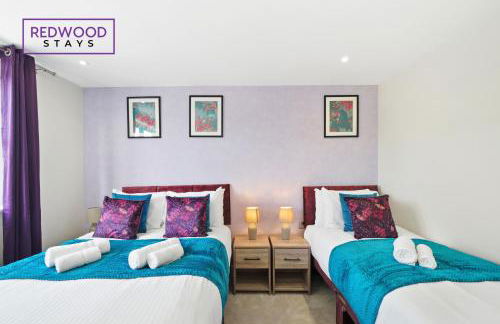 Spacious 4 Bedroom 2 Bath Serviced Home For Contractors & Families with X2 Free Parking Spaces, Fast WiFi - Hosted By Redwood Stays - Foto 32