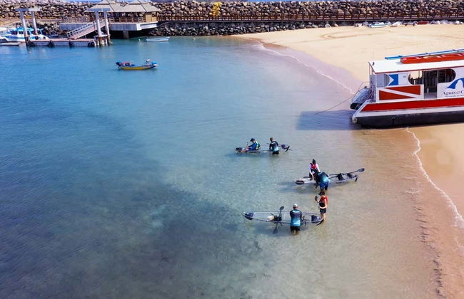 Balade en kayak transparent à Fernando de Noronha - Photo 2