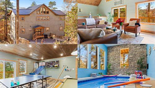 Luxe Mountain Pool Escape by Ghosal Luxury Lodging - Foto 5, sunbed