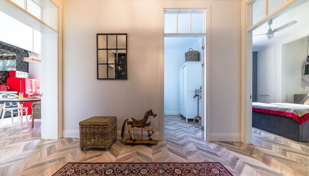 Zona de estar del vestíbulo