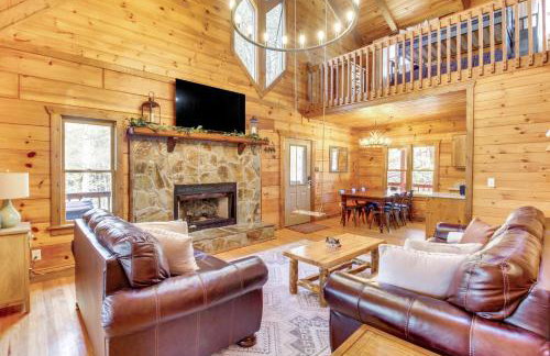 Secluded Cherry Log Cabin with Hot Tub and Swings! - Photo 7