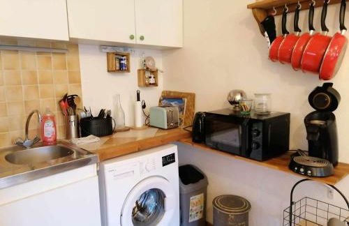 Studio en rez de chaussée, avec jardin partagé. - Foto 7