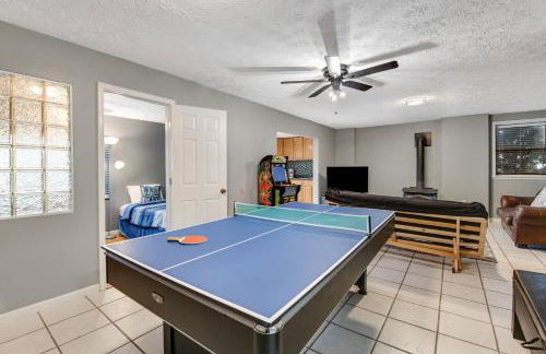 Lakefront Home Dock Covered Deck Fire Pit Dogs OK - Foto 28