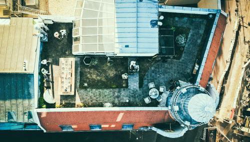 city view - Dachterrasse - privater Parkplatz - Foto 4